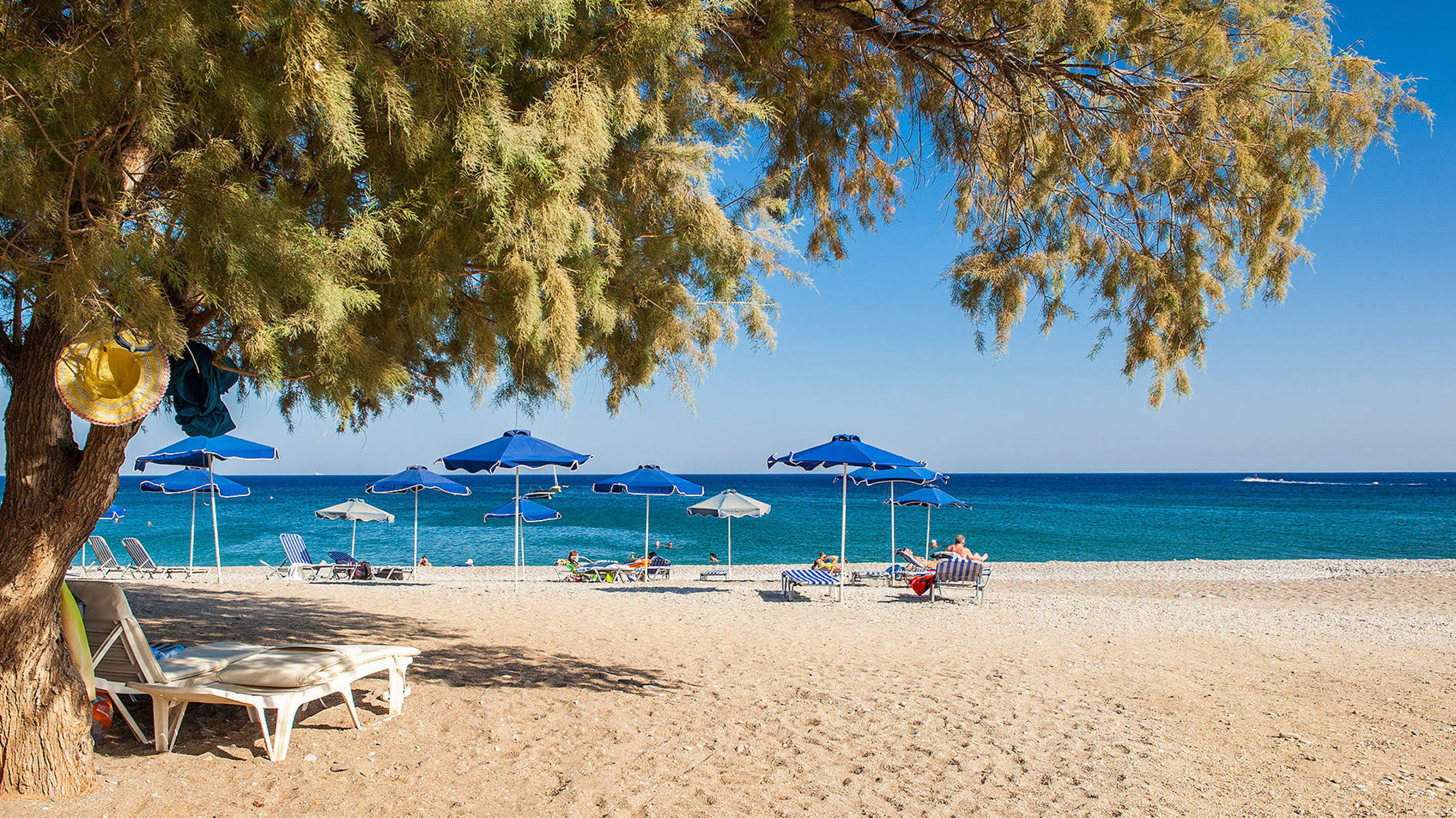 Stafilia Beach, Lardos, Rhodos, Griekenland
