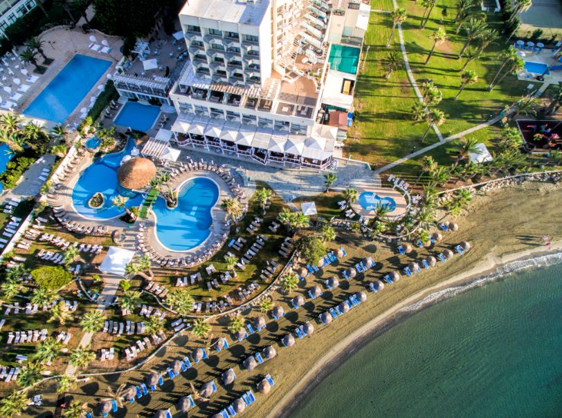 The Golden Bay Beach Hotel, Larnaca-Stad, Larnaca, Cyprus