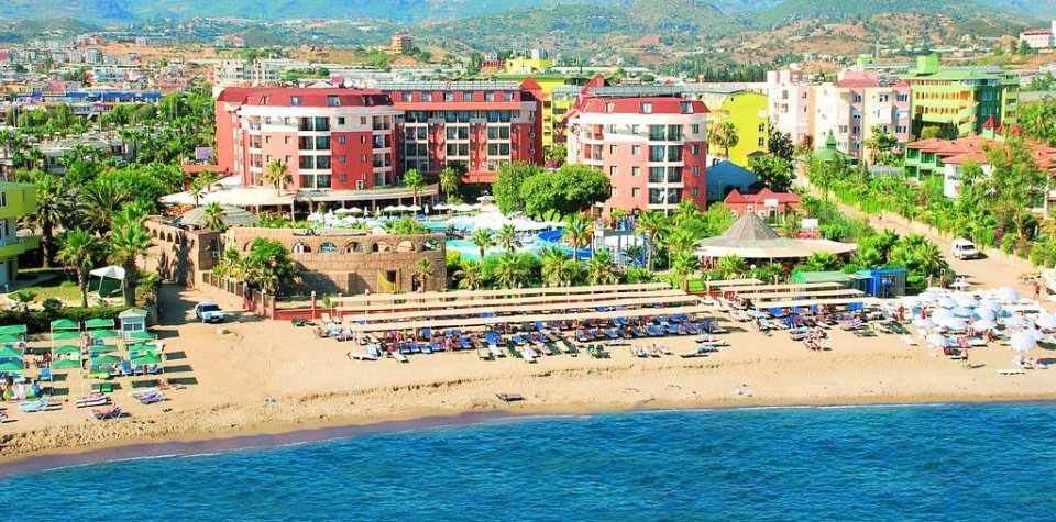 Palmeras Beach Hotel, Konakli, Turkse Rivièra, Turkije