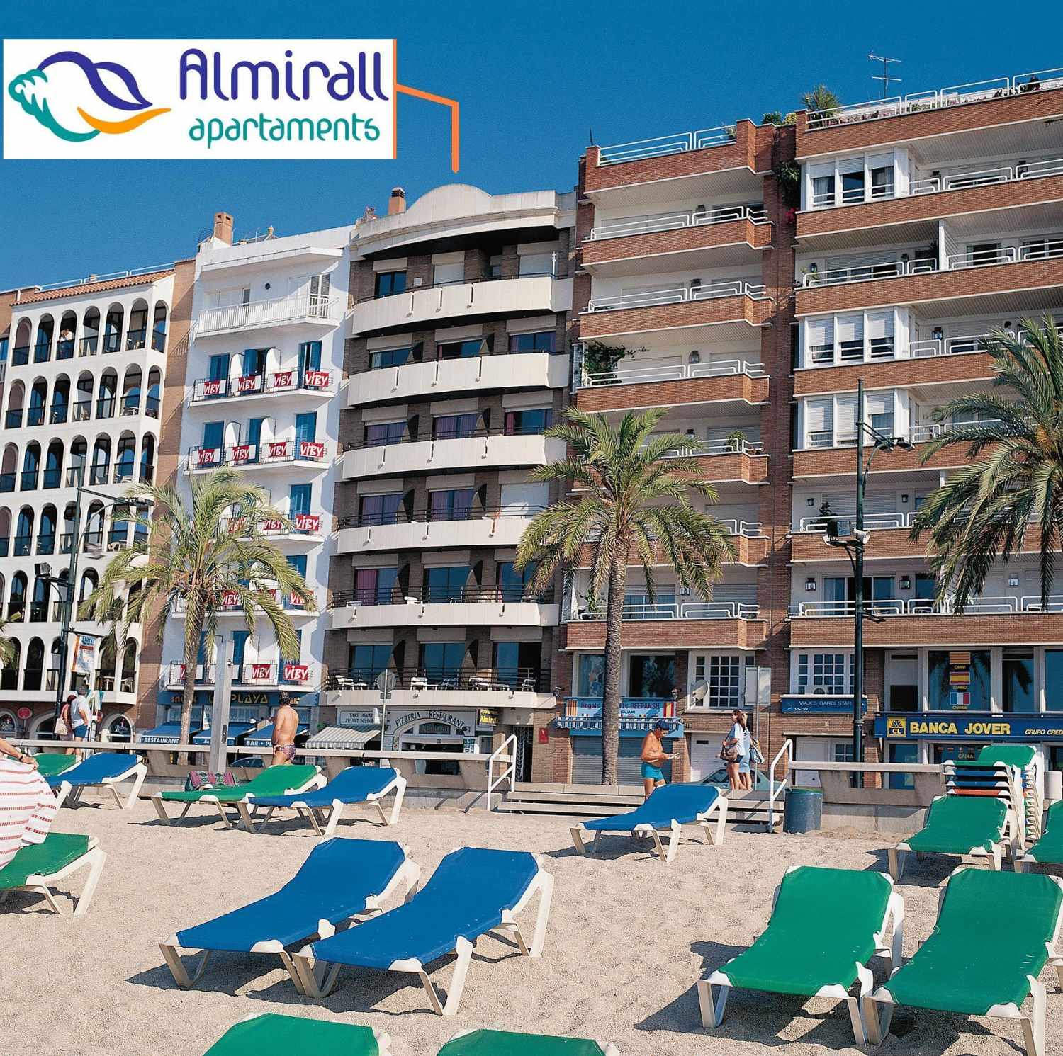 Almirall Apartaments, Lloret de Mar, Costa Brava, Spanje