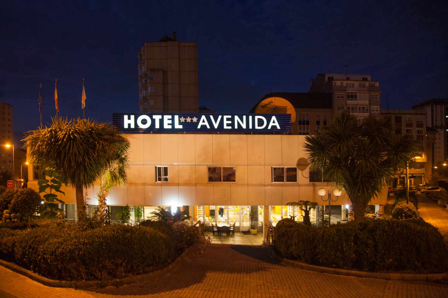 Hotel Avenida, A Coruña, Galicië, Spanje