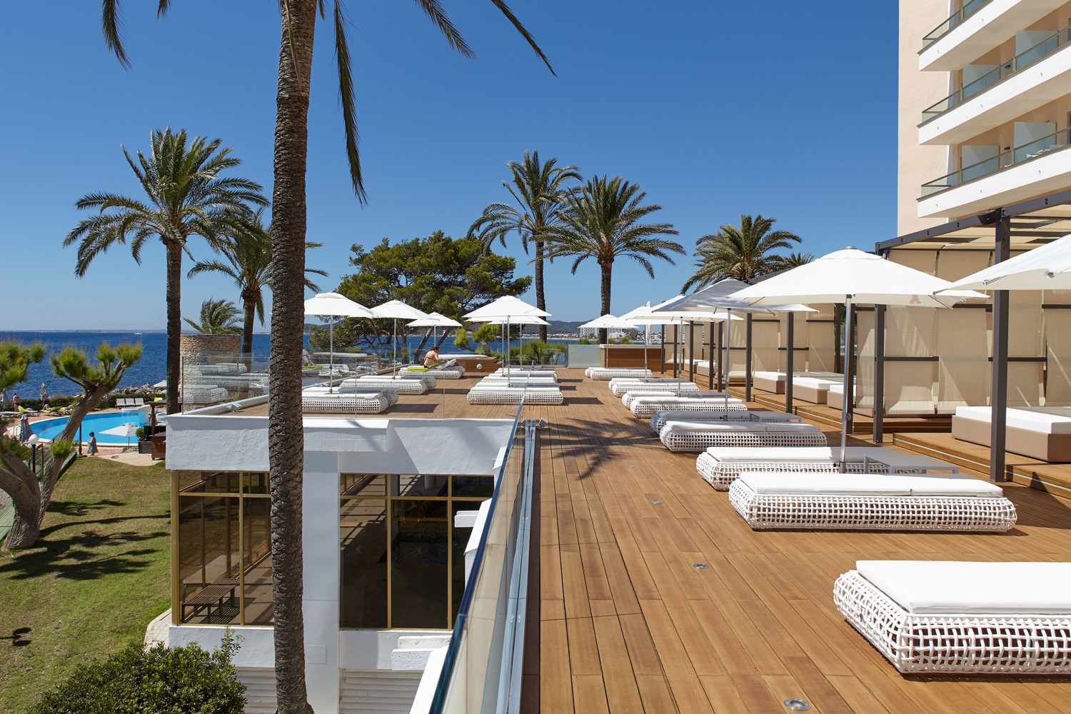 Hotel Torre del Mar, Playa d&apos;en Bossa, Ibiza, Spanje