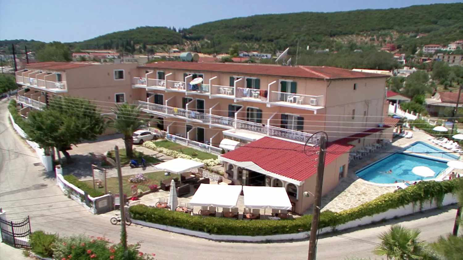 Hotel Seabird, Moraitika, Corfu, Griekenland