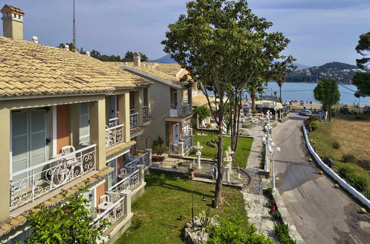 Molfetta Beach Hotel, Gouvia, Corfu, Griekenland