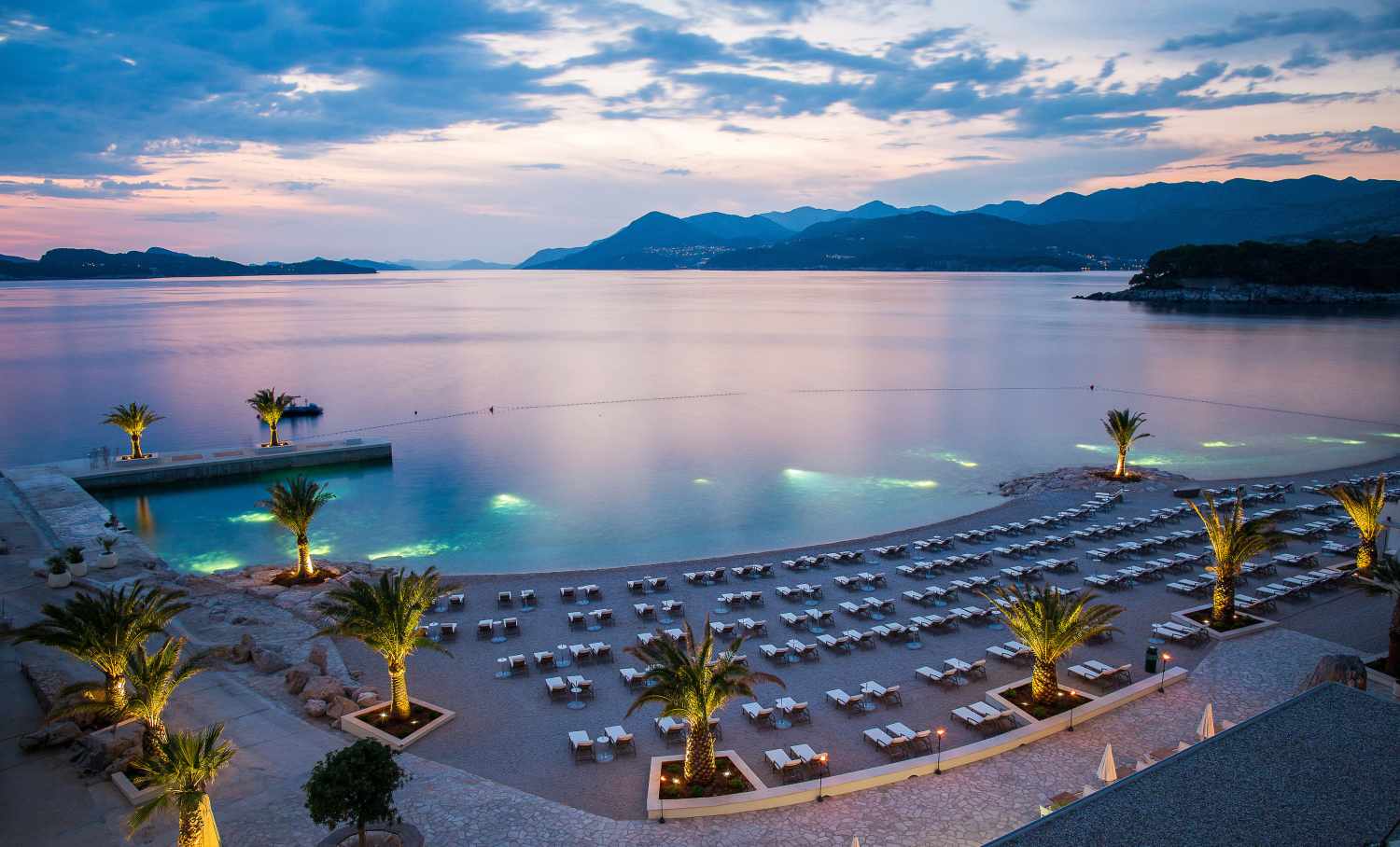 Valamar Tirena Hotel, Dubrovnik, Adriatische Zee, Kroatië