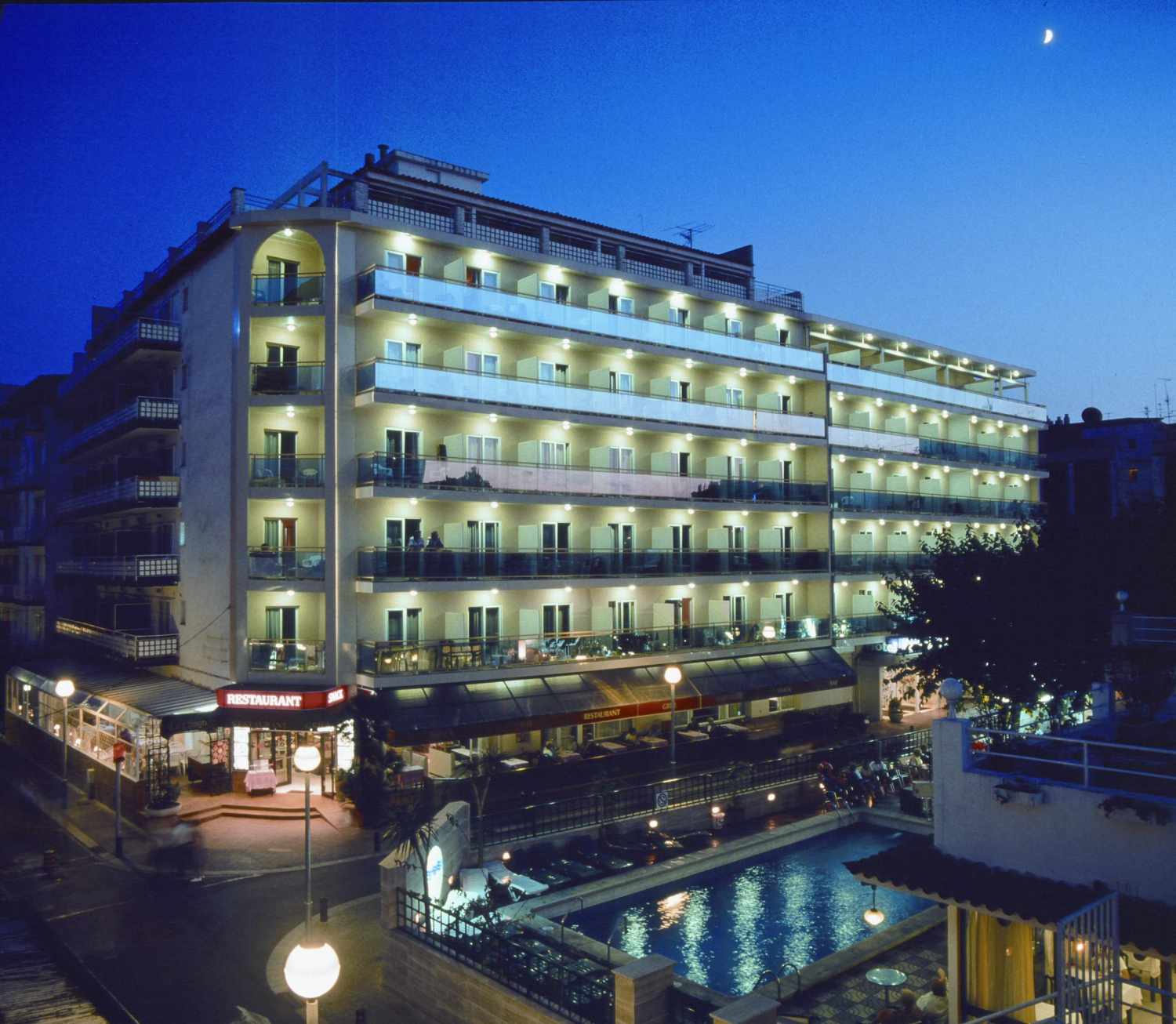 Hotel Maria del Mar, Lloret de Mar, Costa Brava, Spanje