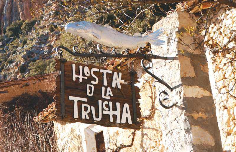 Hostal de la Trucha, Villarluengo, Aragon, Spanje