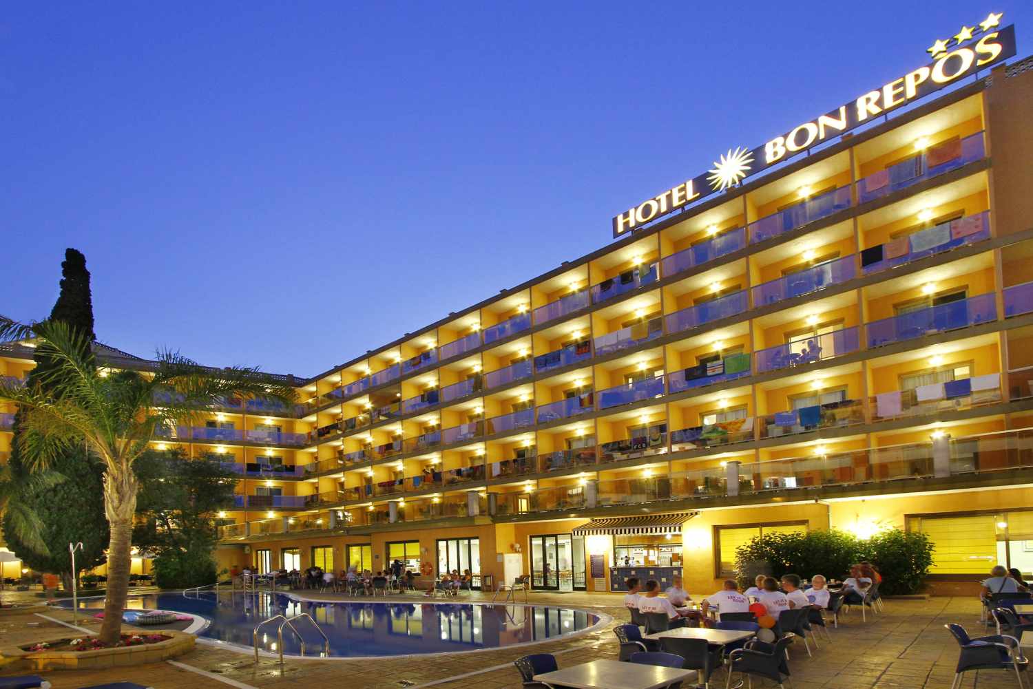 Hotel Bon Repos, Calella, Costa Brava, Spanje