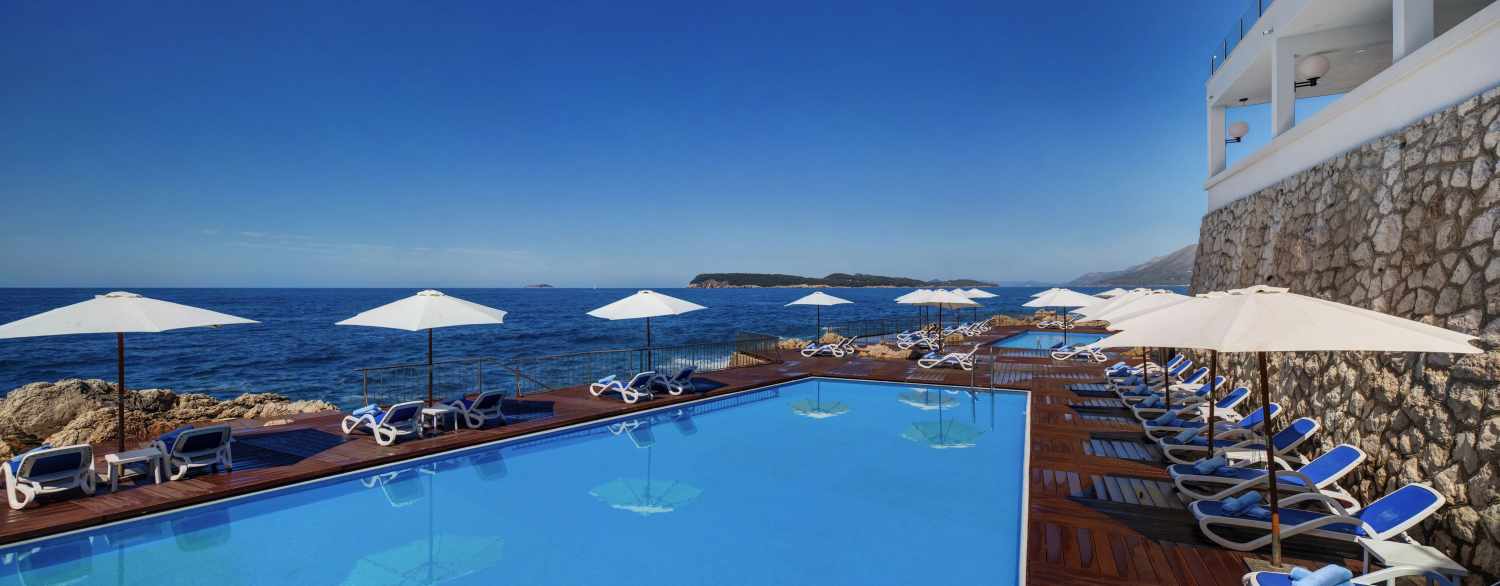 Hotel Royal Neptun, Dubrovnik, Adriatische Zee, Kroatië