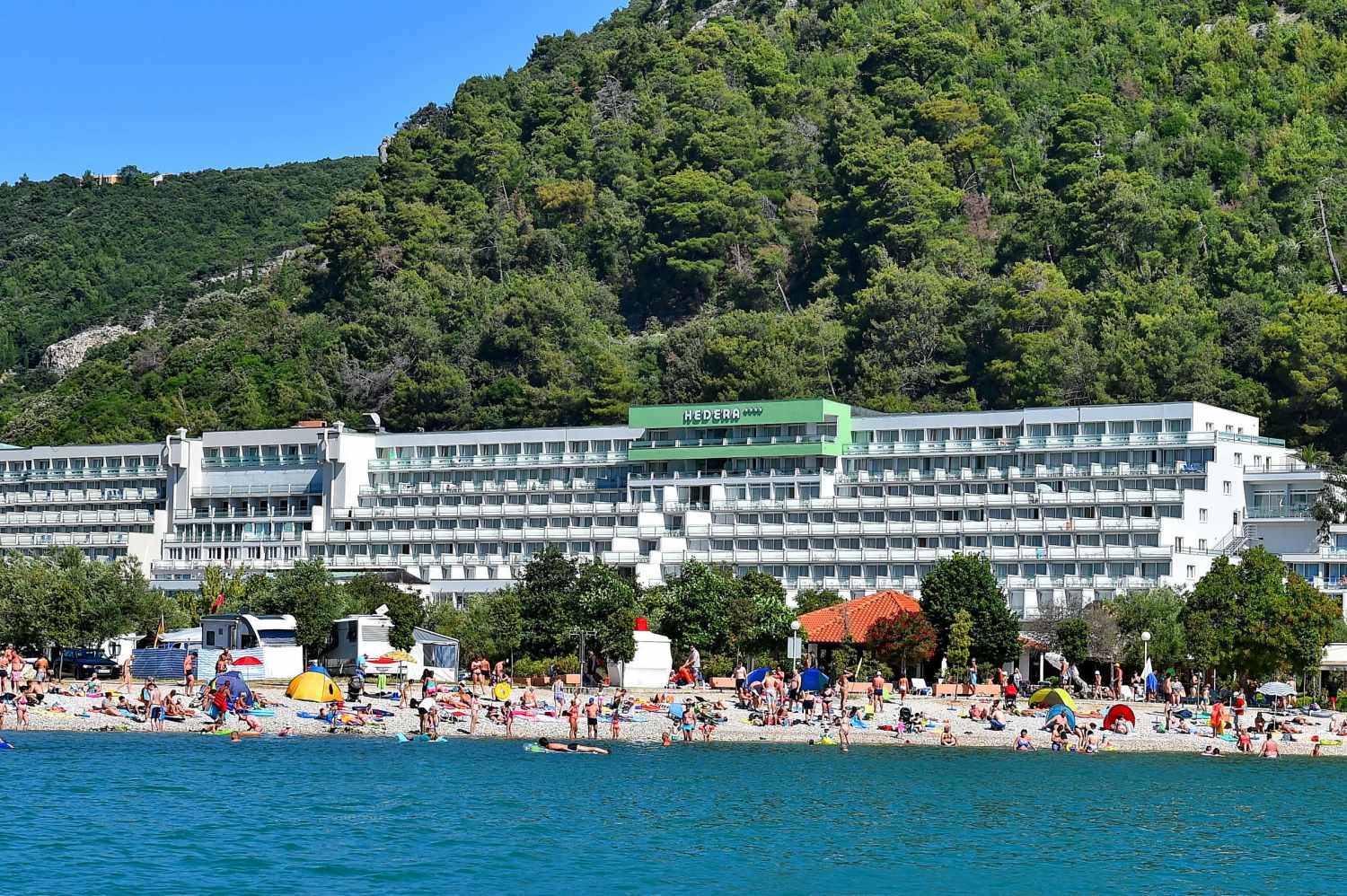 Hotel Hedera, Rabac, Istrië, Kroatië