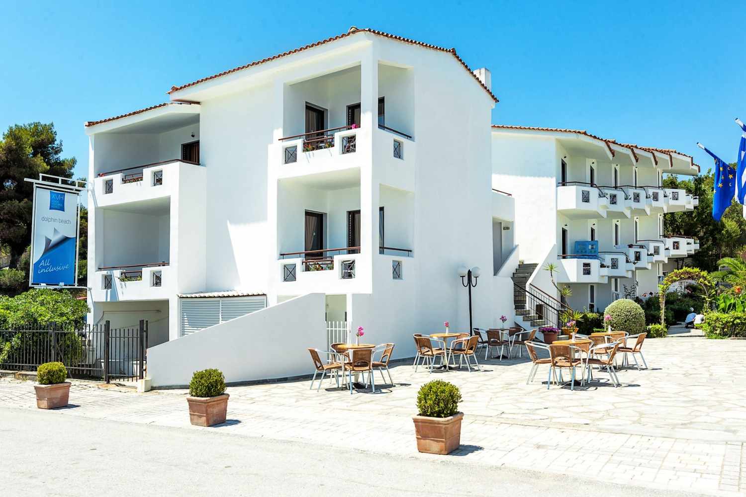 Xenios Dolphin Beach Hotel, Possidi, Chalkidiki, Griekenland
