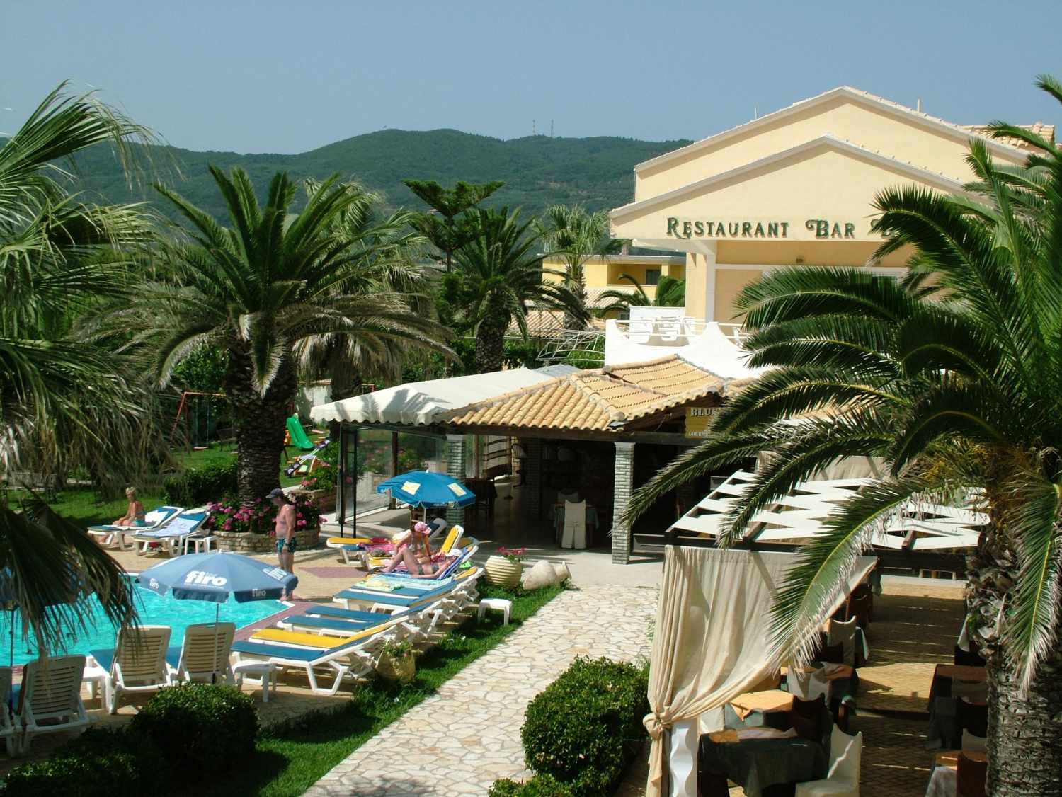Blue Sea Hotel, Agios Georgios, Corfu, Griekenland