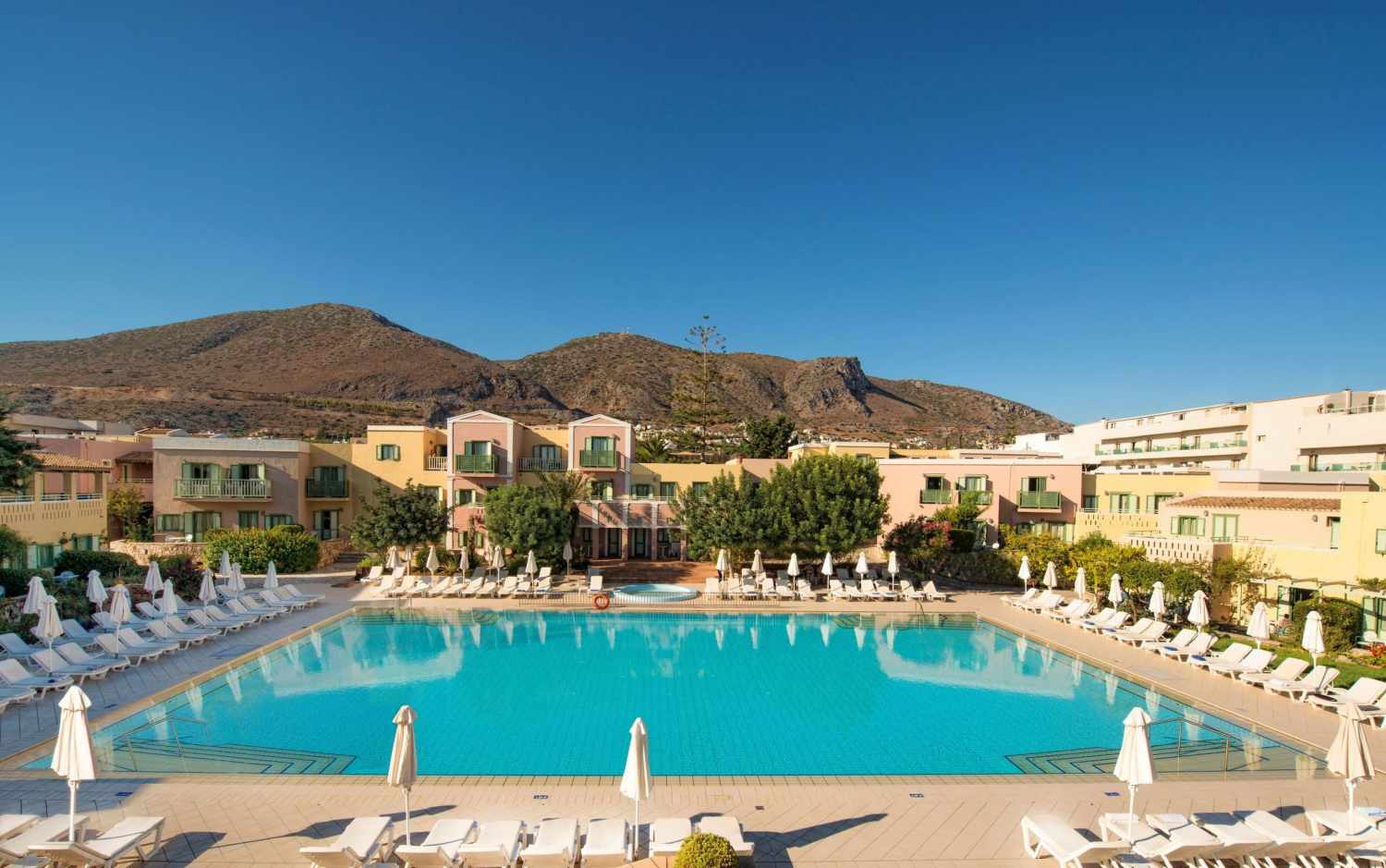 Silva Beach Hotel, Chersonissos, Kreta, Griekenland