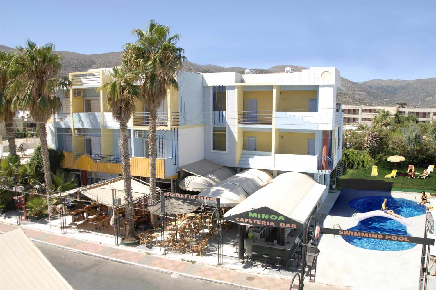 Minoa Hotel, Malia, Kreta, Griekenland