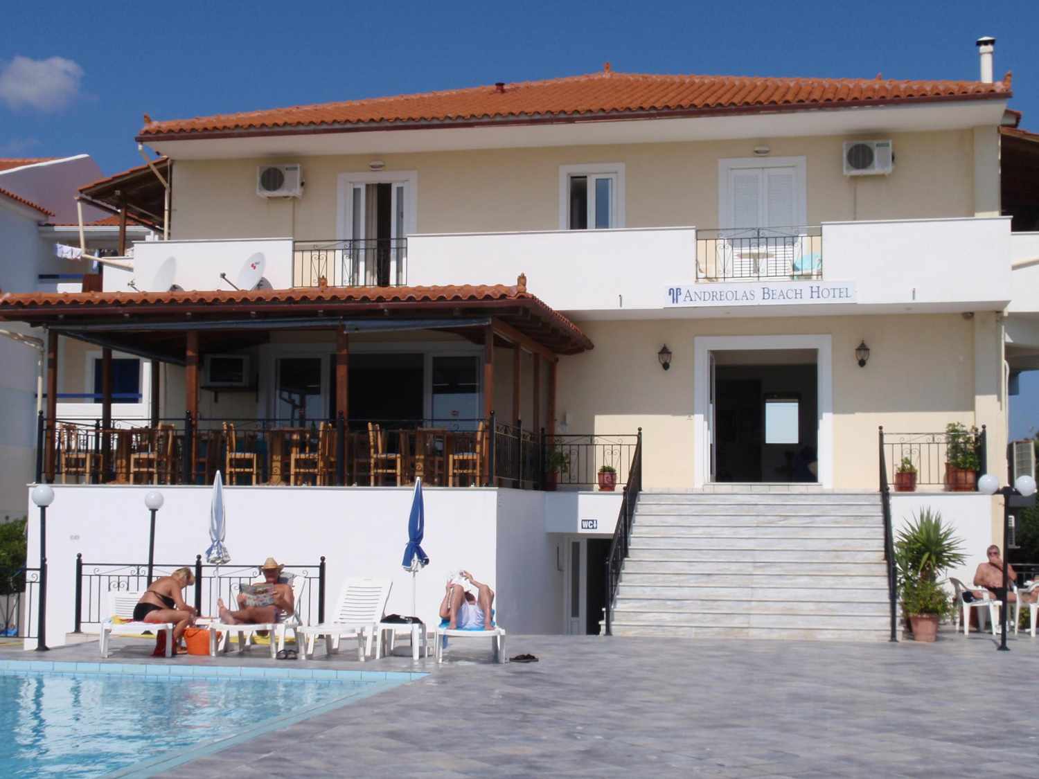 Andreolas Beach Hotel, Laganas, Zakynthos, Griekenland