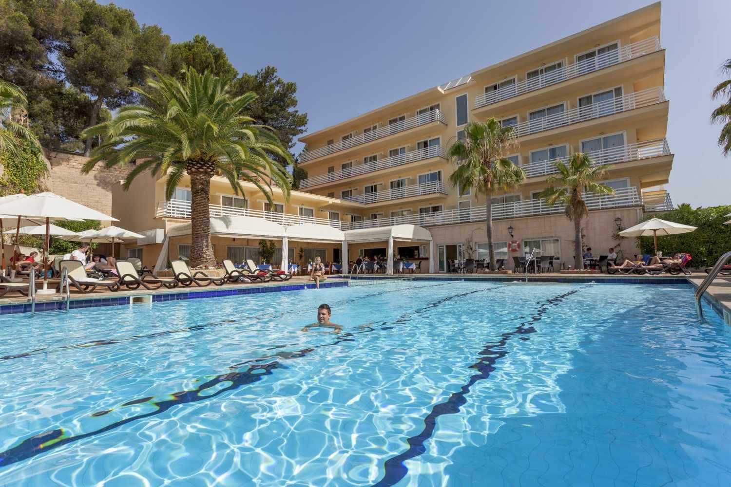 Hotel Oberoy, Peguera, Mallorca, Spanje